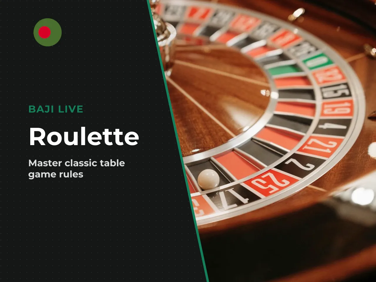 Roulette Wheel, Table and Game Round