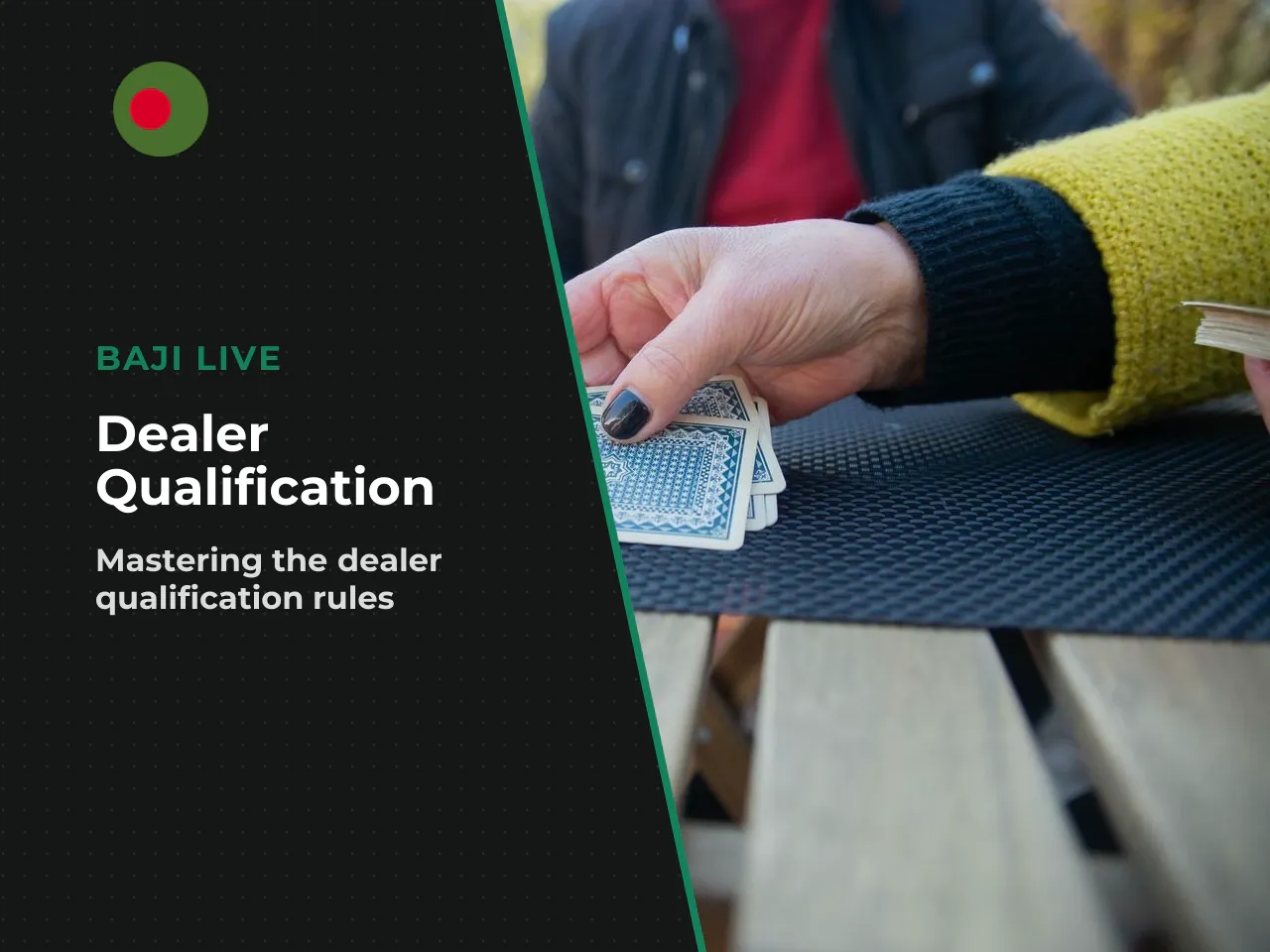 Dealer Qualification and Showdown Outcomes. A
