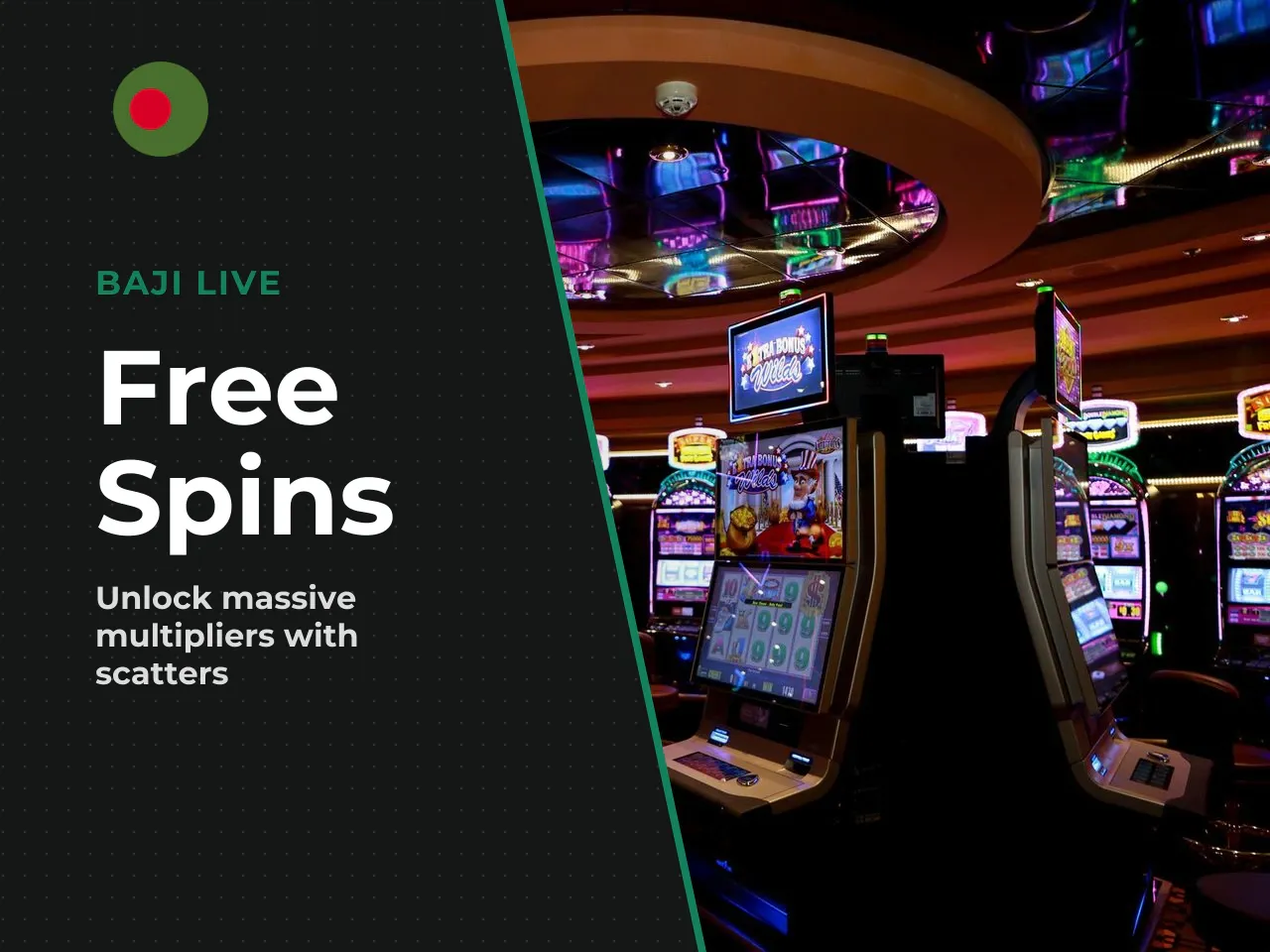 To trigger free spins organically, a