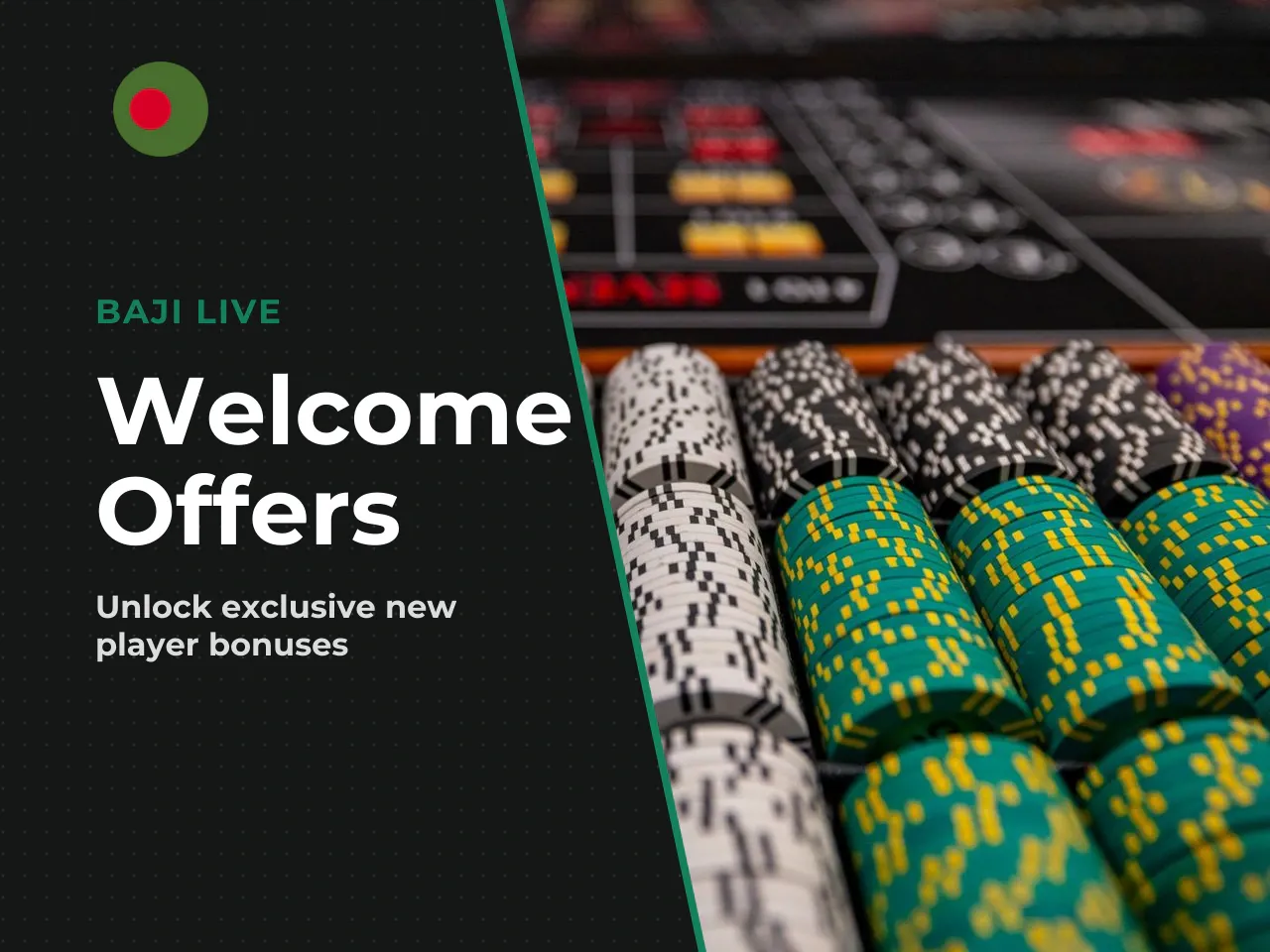 Casino welcome offers, including deposit matches