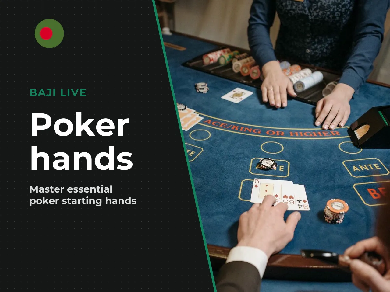 Starting Hands A Practical Example. Beginners