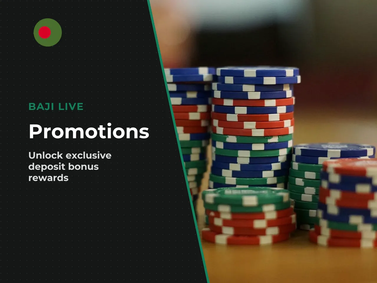 Currently available Baji Live promotions beyond