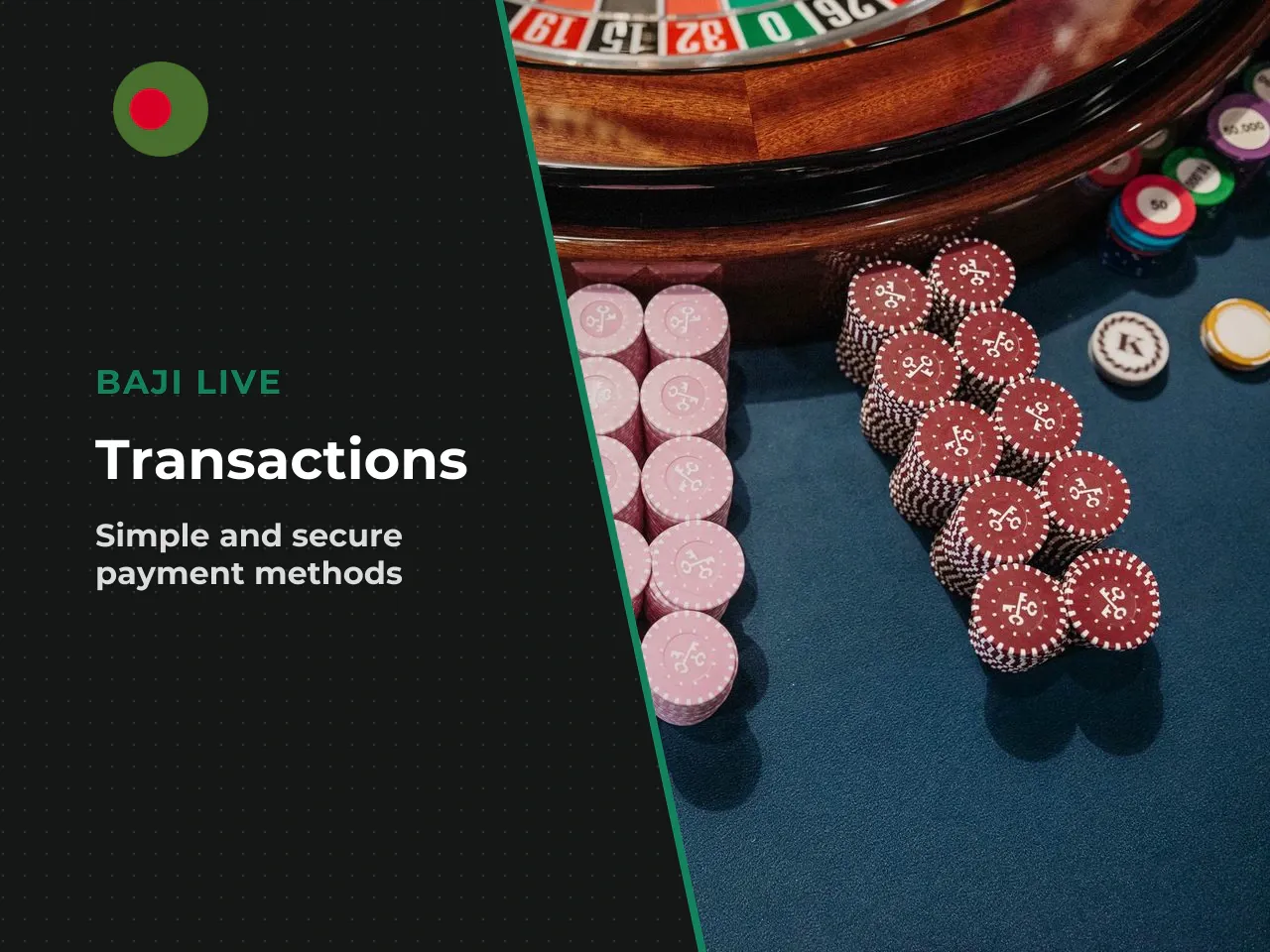 Transactions are typically denominated in Bangladeshi