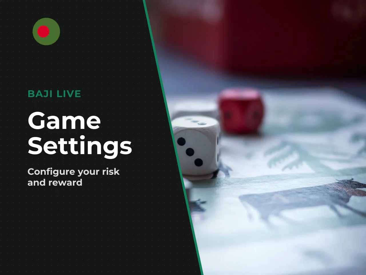 Choosing mines, stake and tiles. Choosing